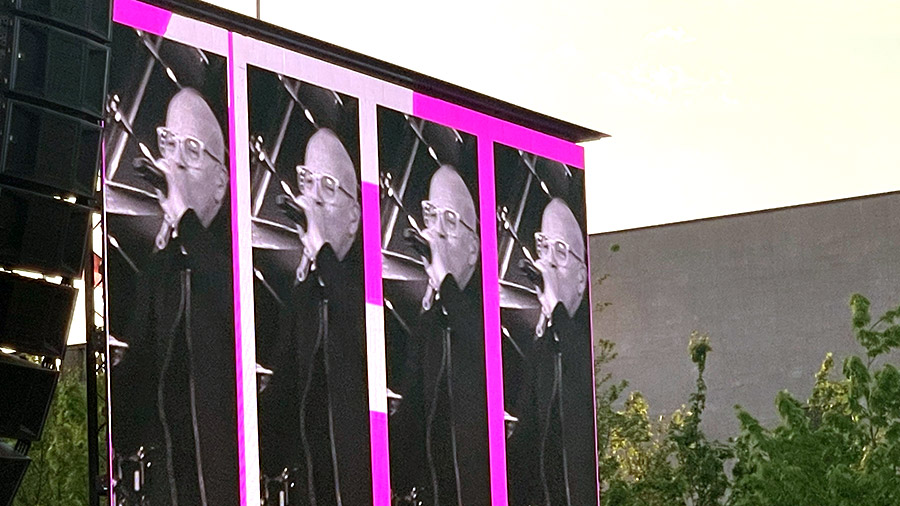 Live-Performance von den Fantastischen Vier beim Demokratiefest 2024 in Berlin.